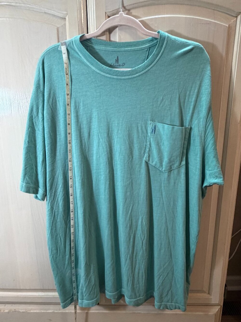 johnnie-O Dale XL Super Soft, Seaglass Mint Green Surfer, Cotton Blend